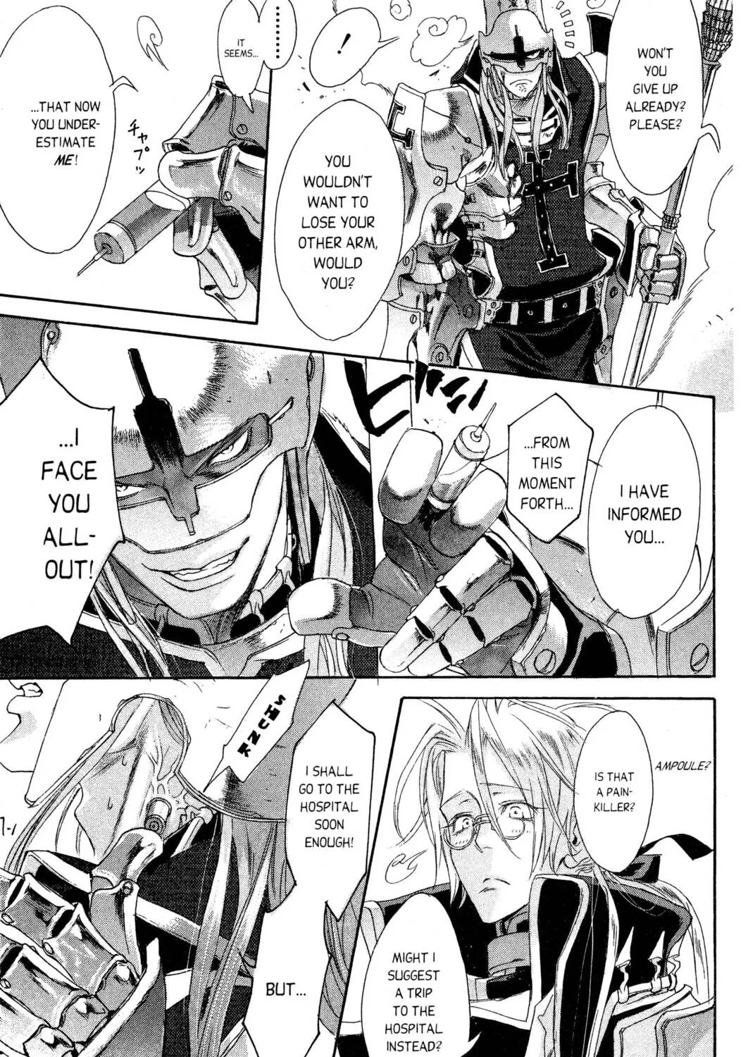 Read Trinity Blood chapter 12 image 28 on Lezhin