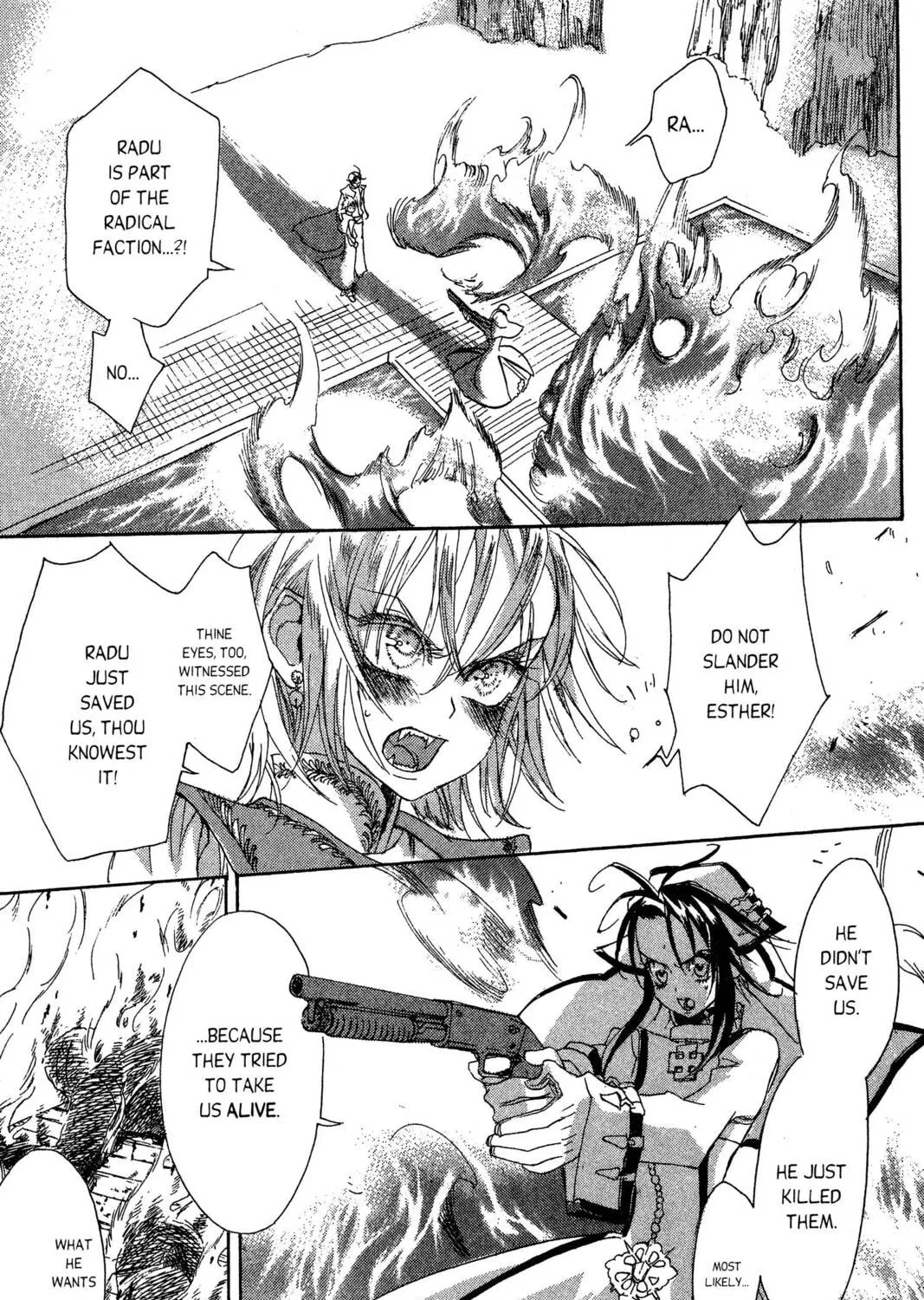 Read Trinity Blood chapter 13 image 8 on Lezhin