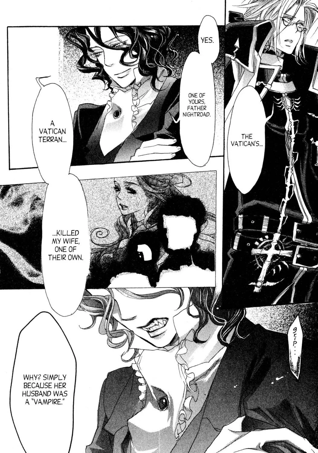 Read Trinity Blood chapter 3 image 22 on Lezhin