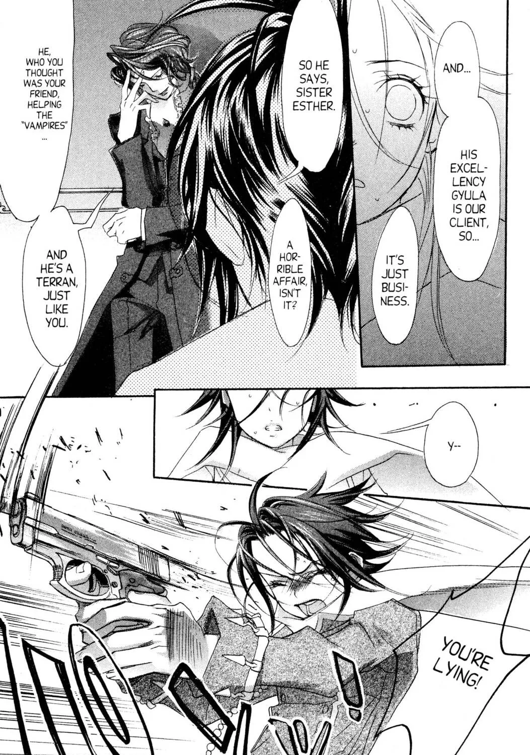 Read Trinity Blood chapter 3 image 32 on Lezhin