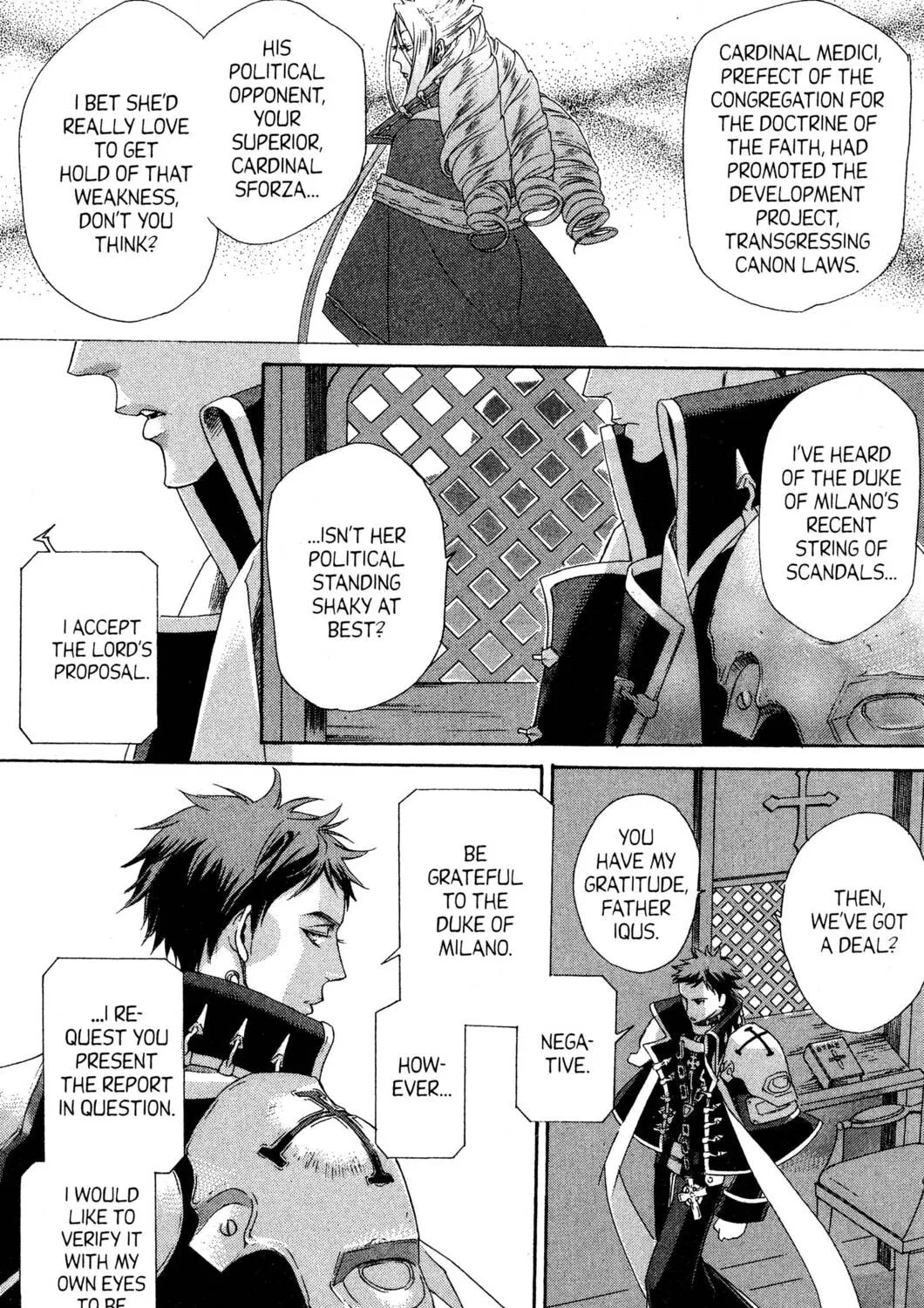 Read Trinity Blood chapter 34.1 image 24 on Lezhin