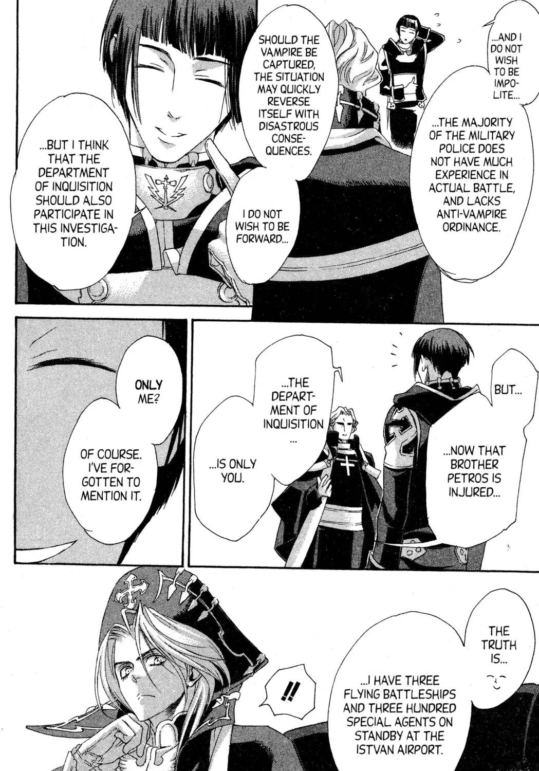 Read Trinity Blood chapter 37 image 18 on Lezhin