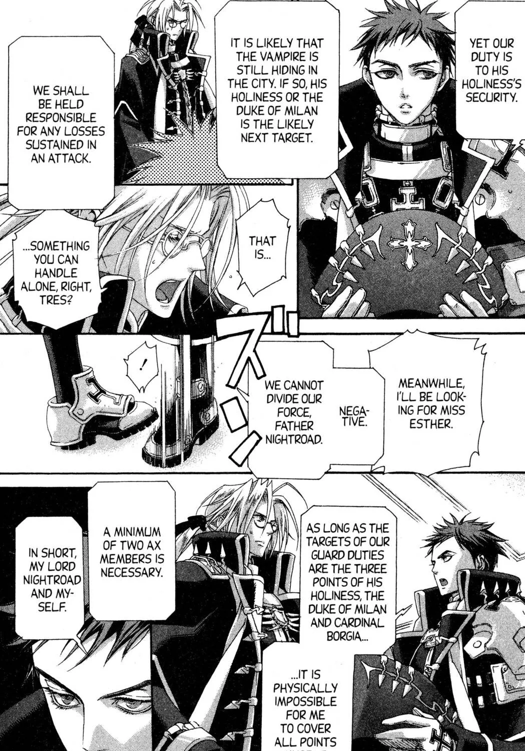 Read Trinity Blood chapter 37 image 32 on Lezhin