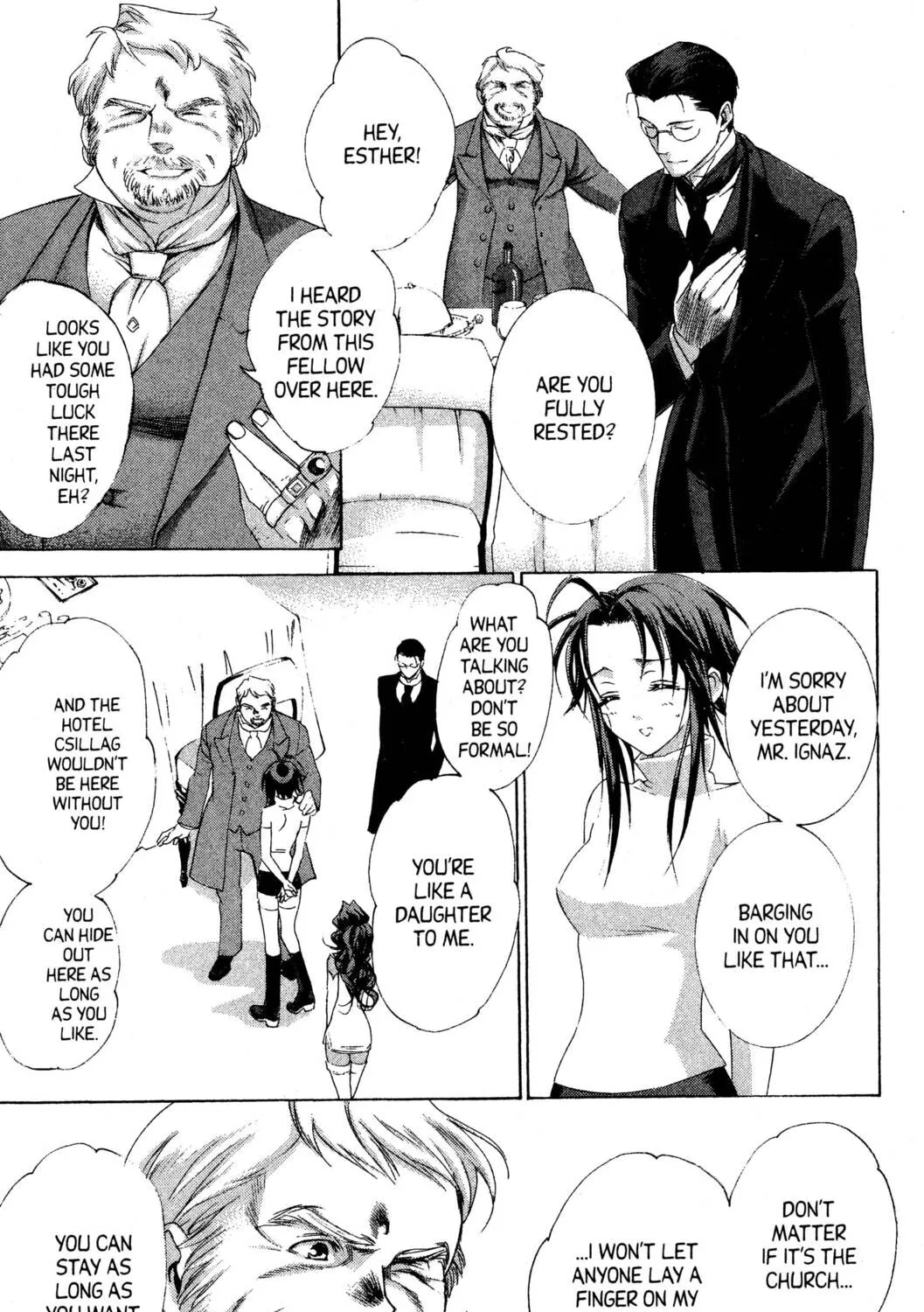 Read Trinity Blood chapter 40 image 20 on Lezhin