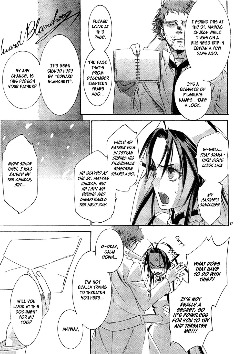 Read Trinity Blood chapter 47 image 20 on Lezhin