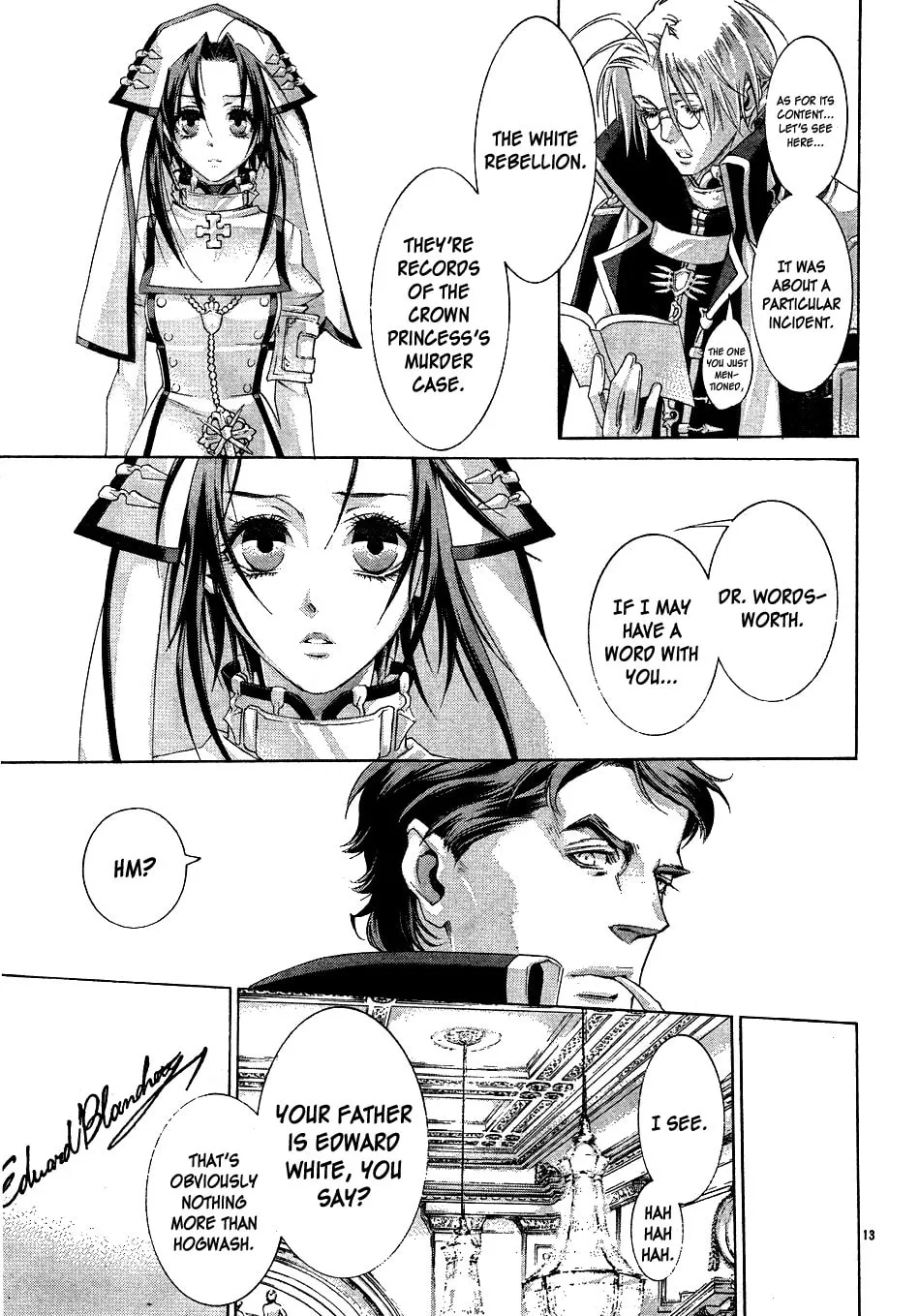 Read Trinity Blood chapter 48 image 14 on Lezhin