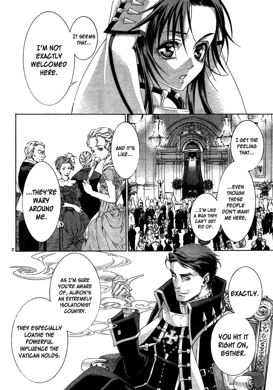 Read Trinity Blood chapter 48 image 3 on Lezhin