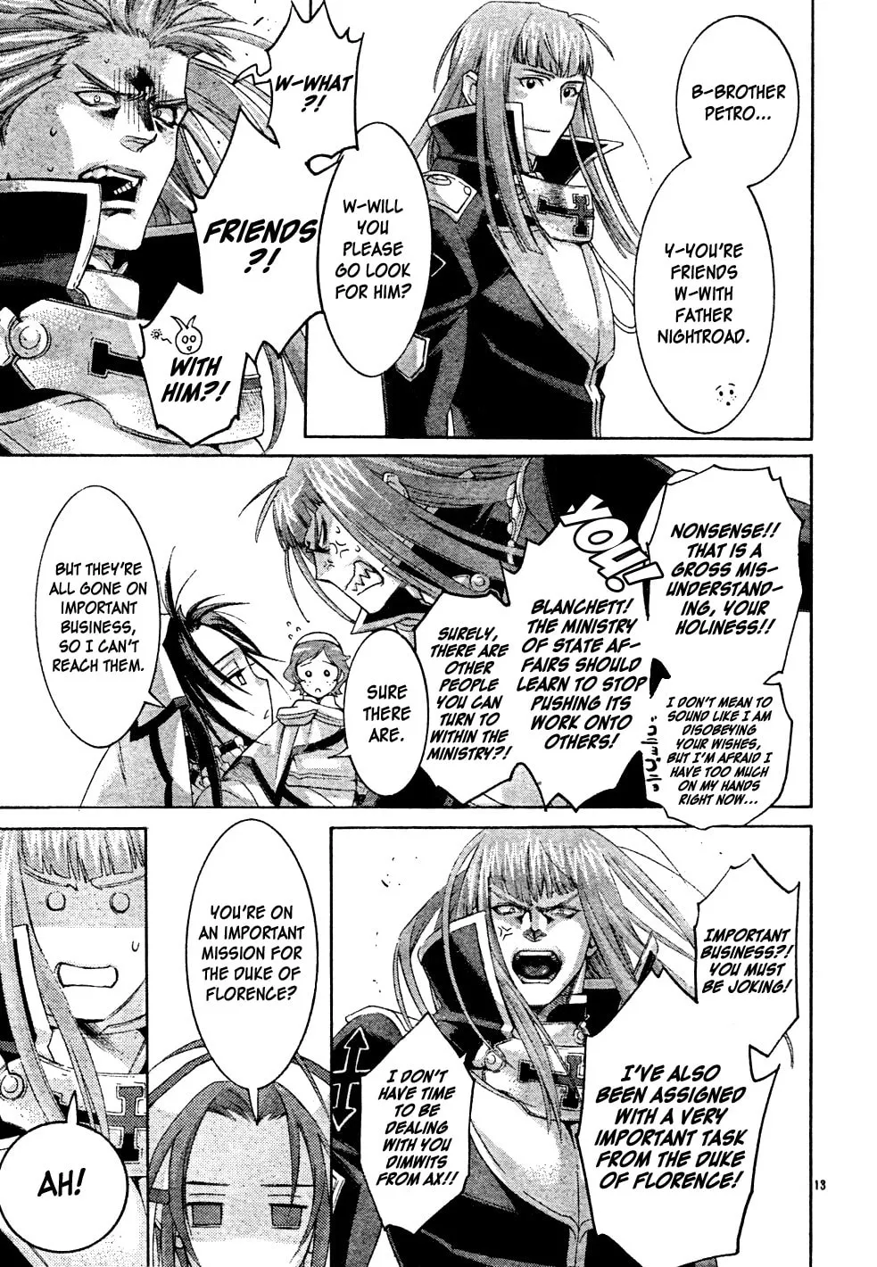 Read Trinity Blood chapter 49 image 13 on Lezhin