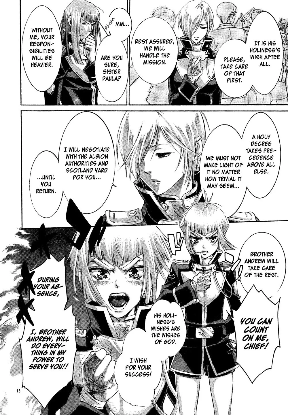 Read Trinity Blood chapter 49 image 16 on Lezhin