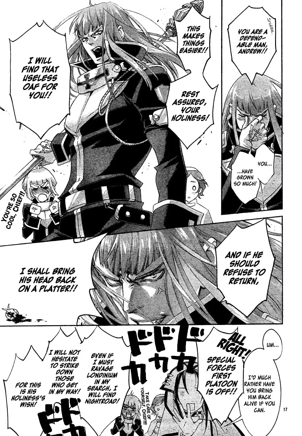 Read Trinity Blood chapter 49 image 17 on Lezhin
