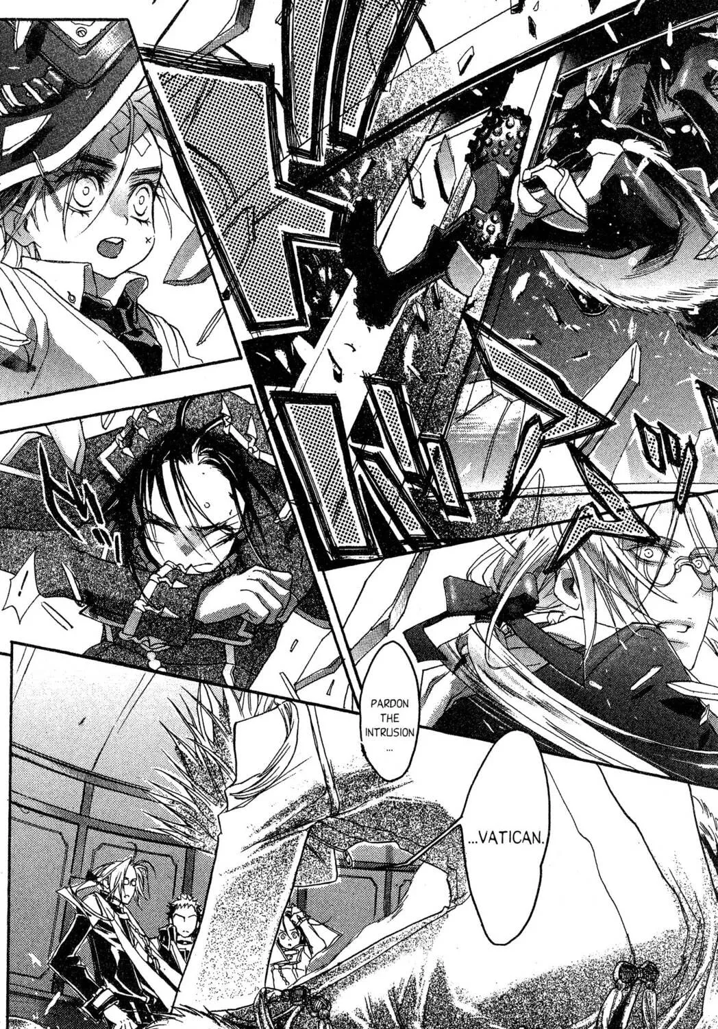 Read Trinity Blood chapter 5 image 18 on Lezhin