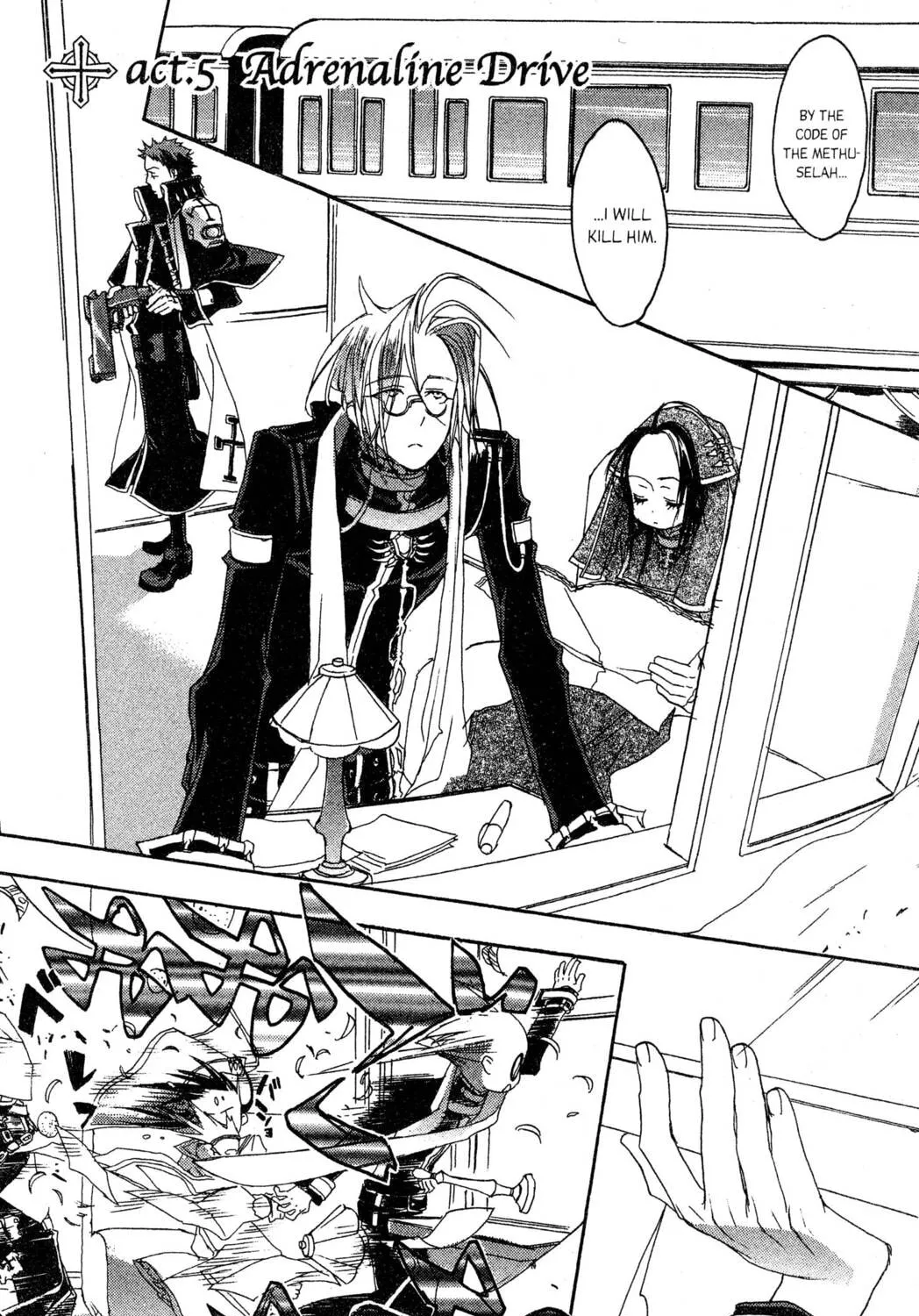Read Trinity Blood chapter 5 image 2 on Lezhin