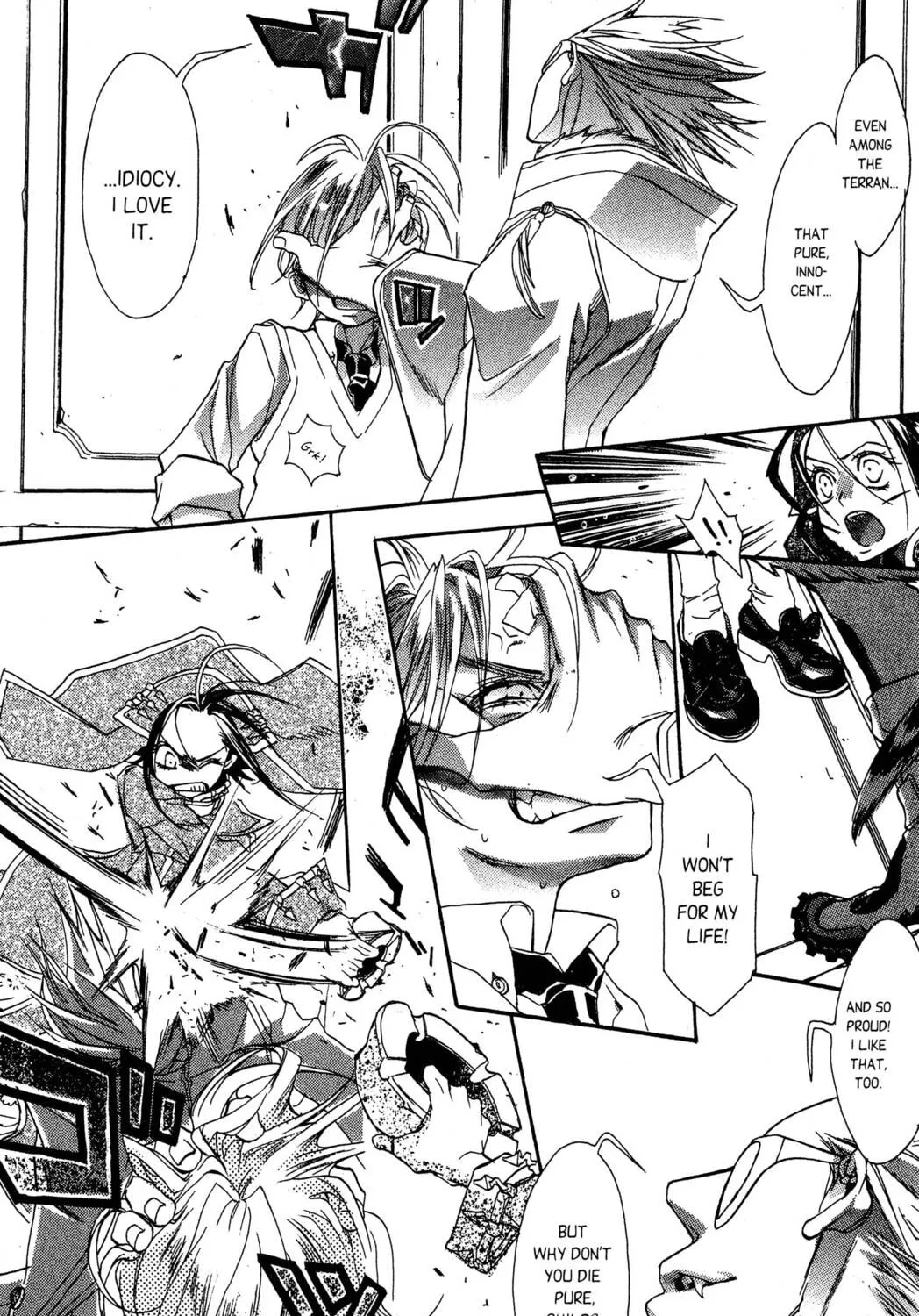 Read Trinity Blood chapter 5 image 22 on Lezhin