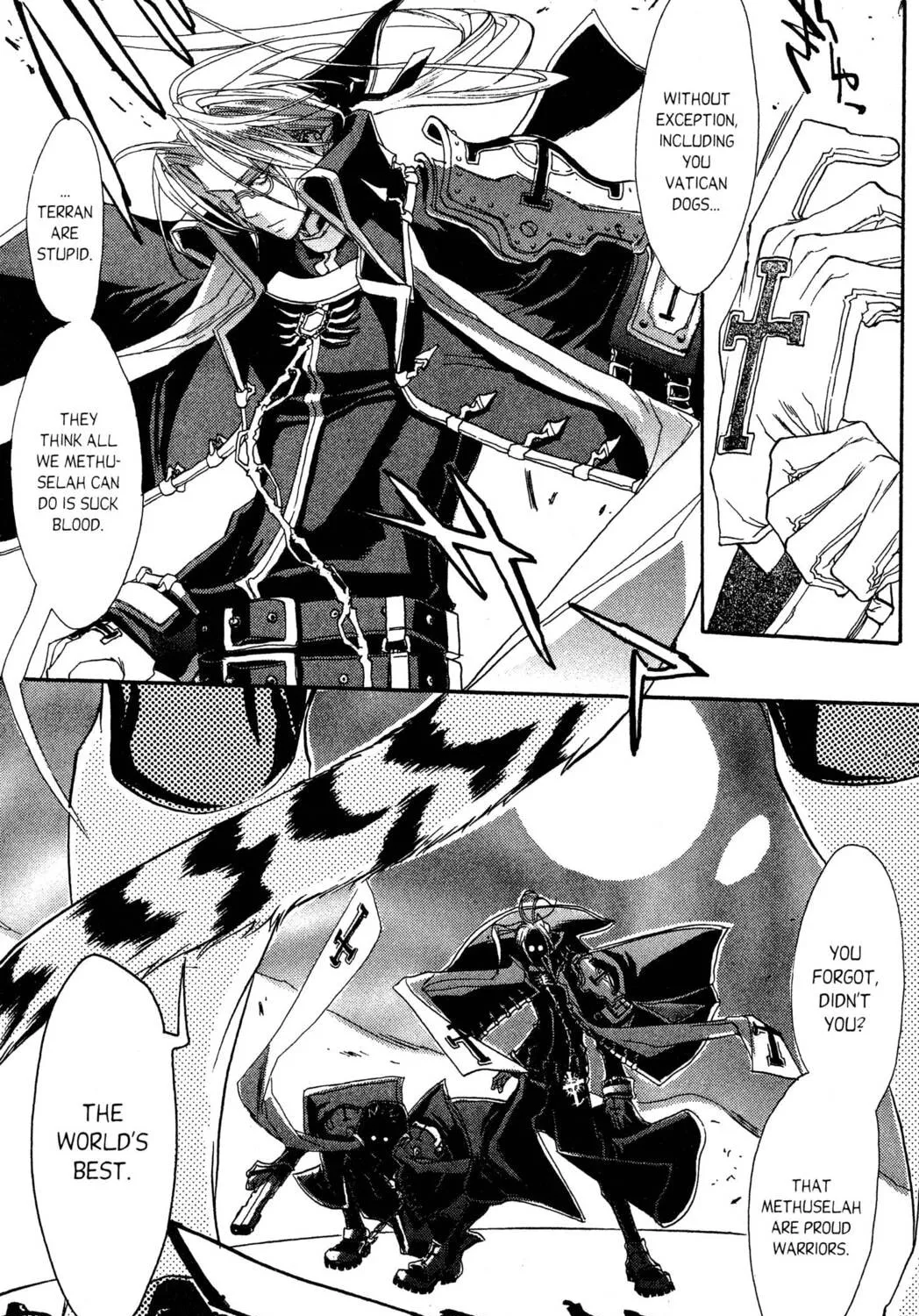 Read Trinity Blood chapter 5 image 30 on Lezhin
