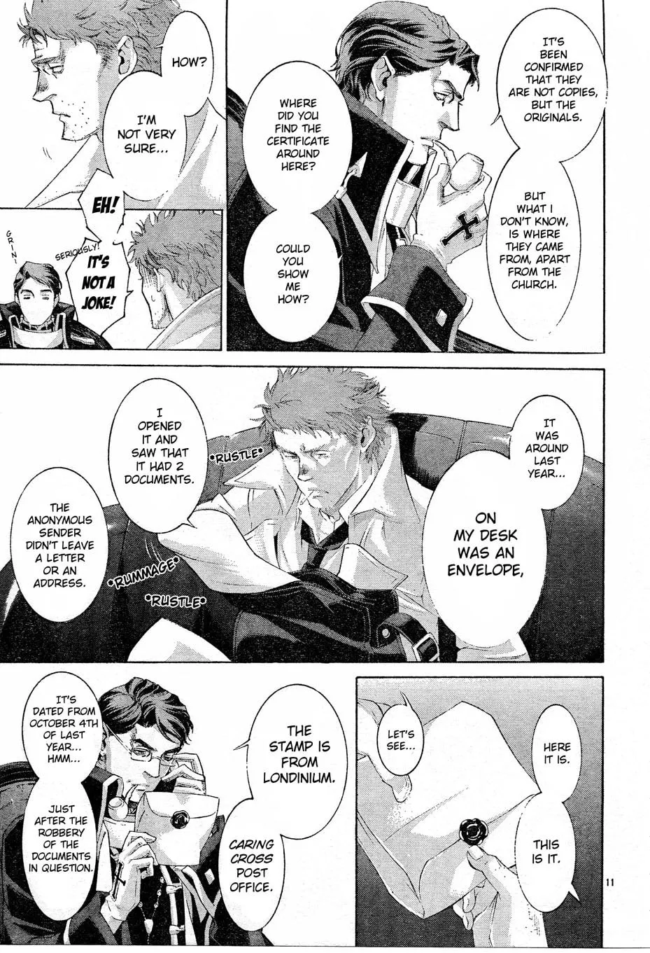 Read Trinity Blood chapter 52 image 11 on Lezhin