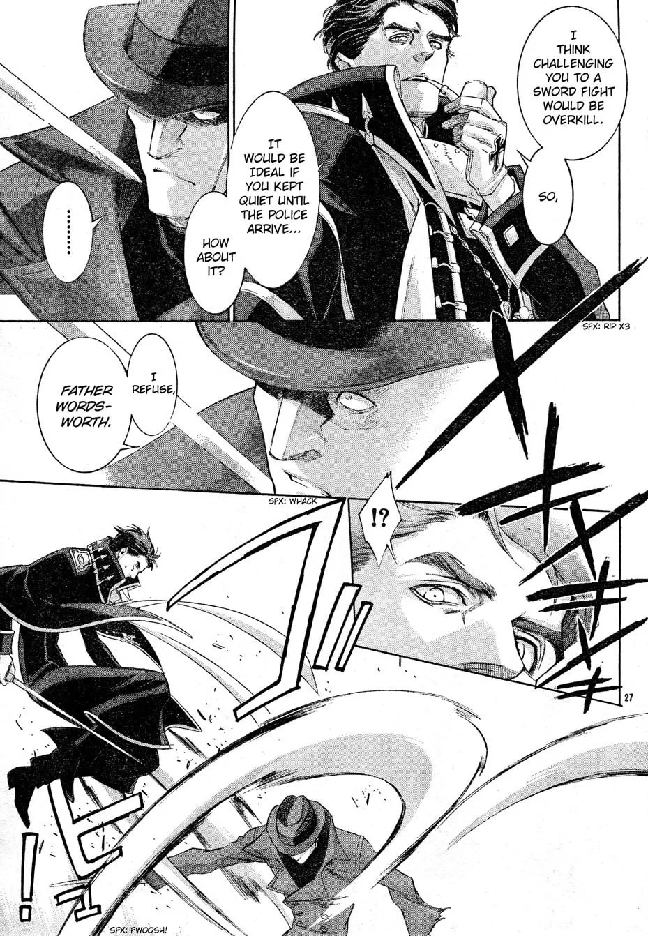 Read Trinity Blood chapter 52 image 27 on Lezhin