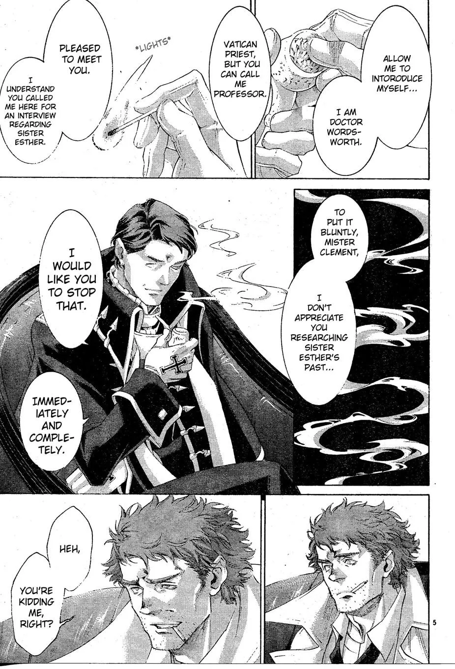 Read Trinity Blood chapter 52 image 4 on Lezhin