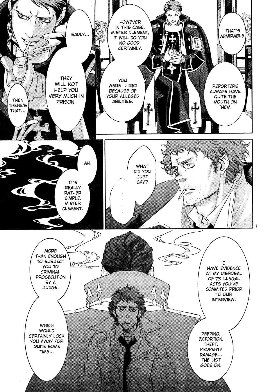 Read Trinity Blood chapter 52 image 6 on Lezhin