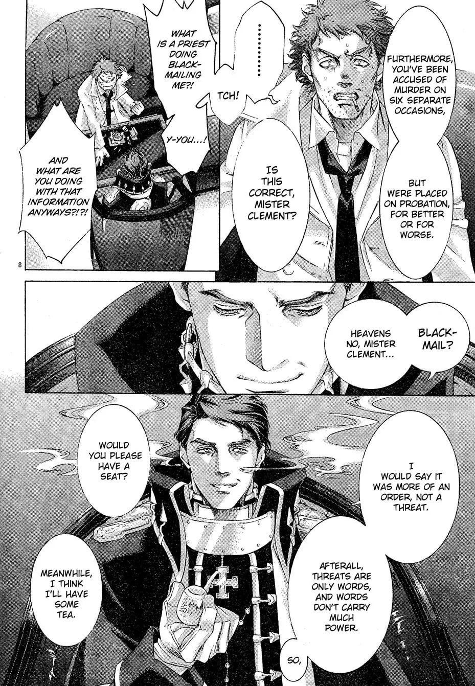 Read Trinity Blood chapter 52 image 7 on Lezhin