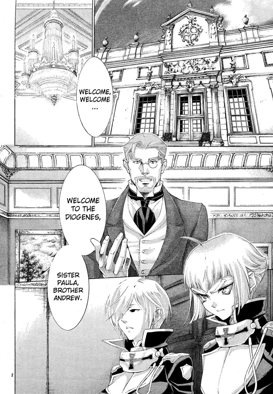 Read Trinity Blood chapter 54 image 1 on Lezhin