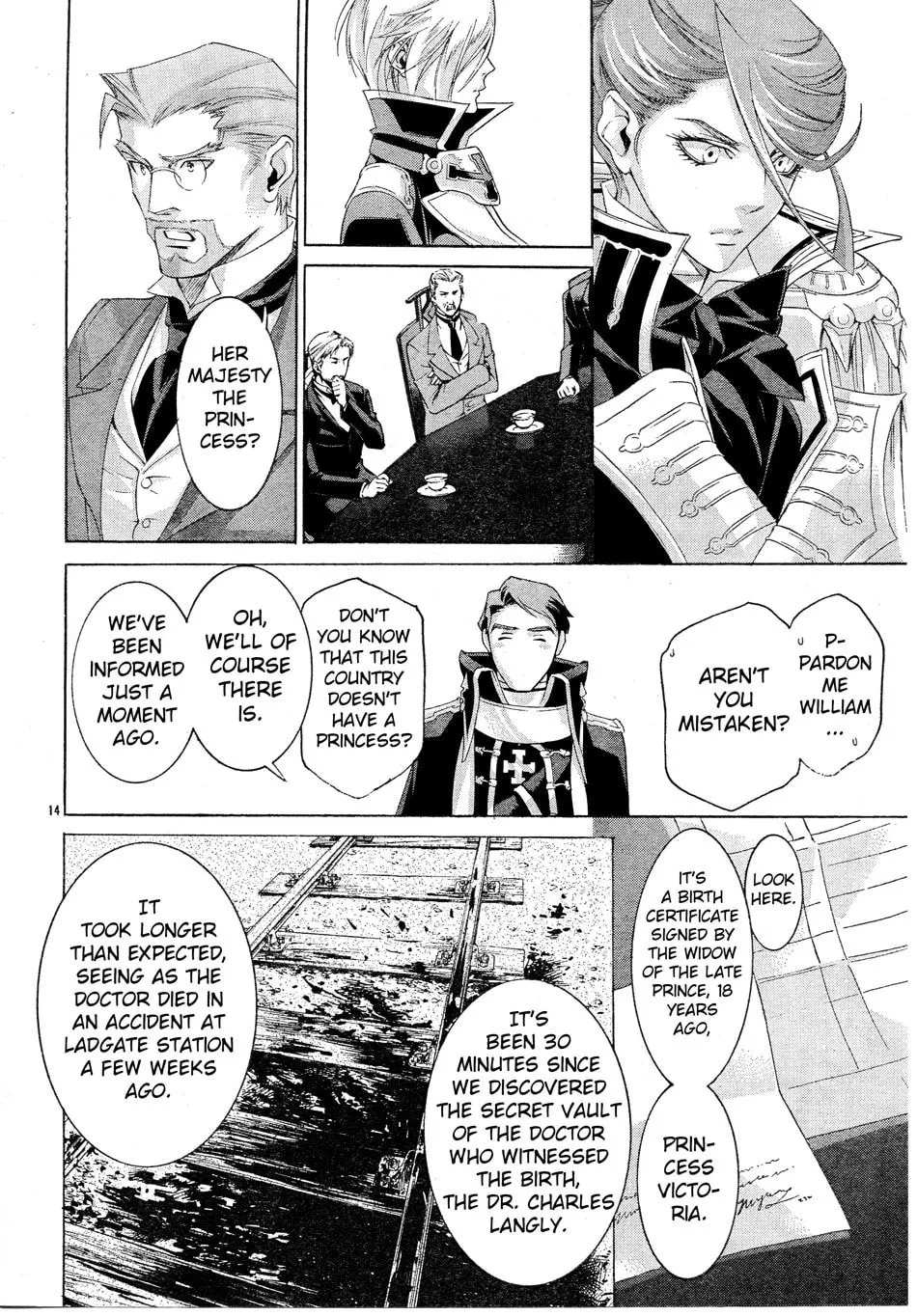 Read Trinity Blood chapter 54 image 13 on Lezhin