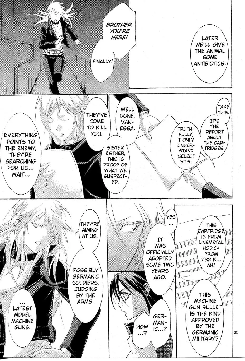 Read Trinity Blood chapter 54 image 32 on Lezhin