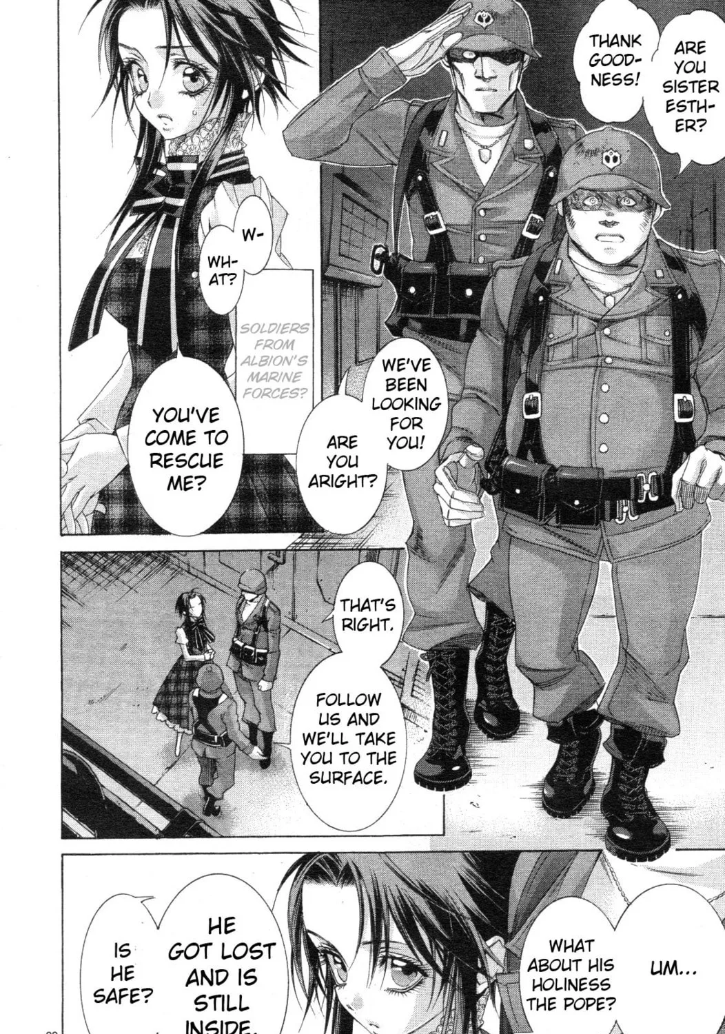 Read Trinity Blood chapter 55 image 52 on Lezhin