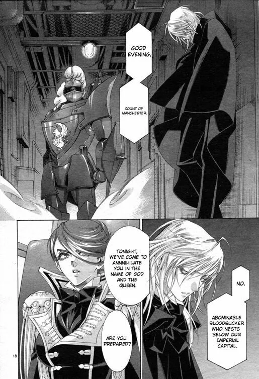 Read Trinity Blood chapter 57 image 17 on Lezhin
