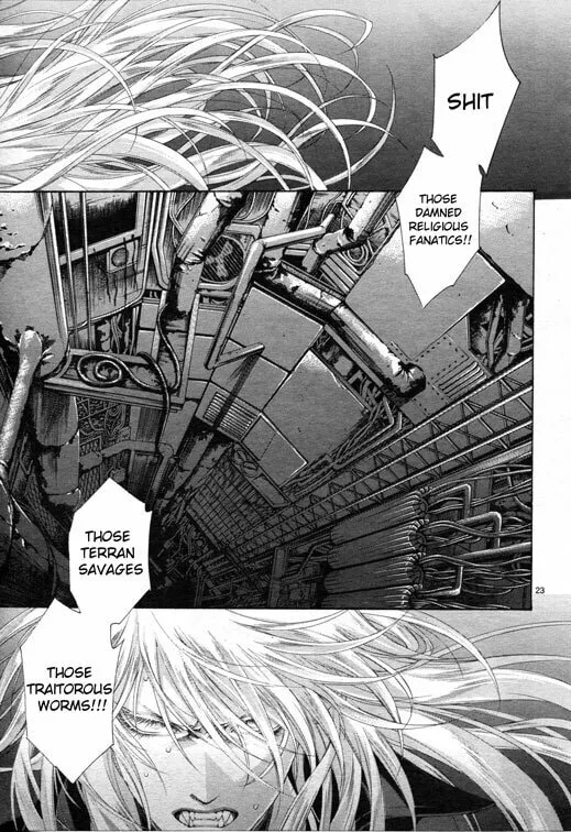 Read Trinity Blood chapter 57 image 22 on Lezhin