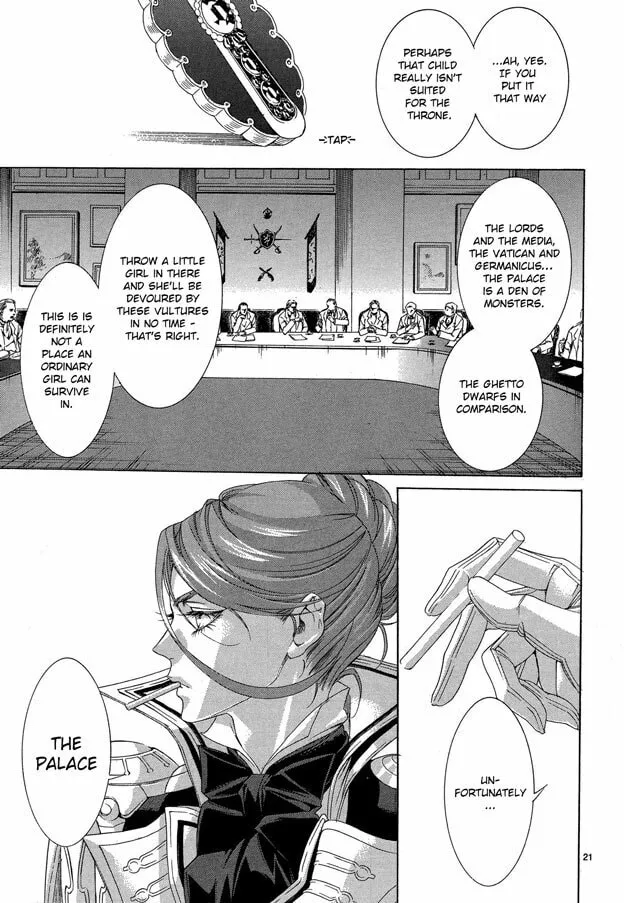 Read Trinity Blood chapter 59 image 21 on Lezhin