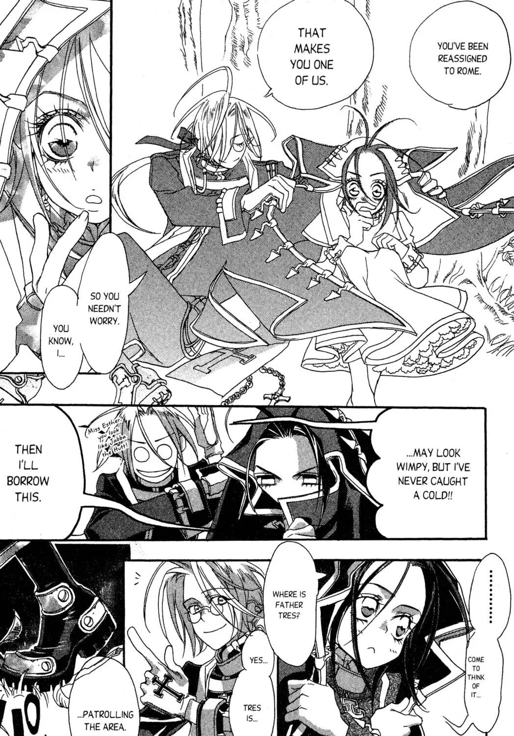 Read Trinity Blood chapter 6 image 16 on Lezhin
