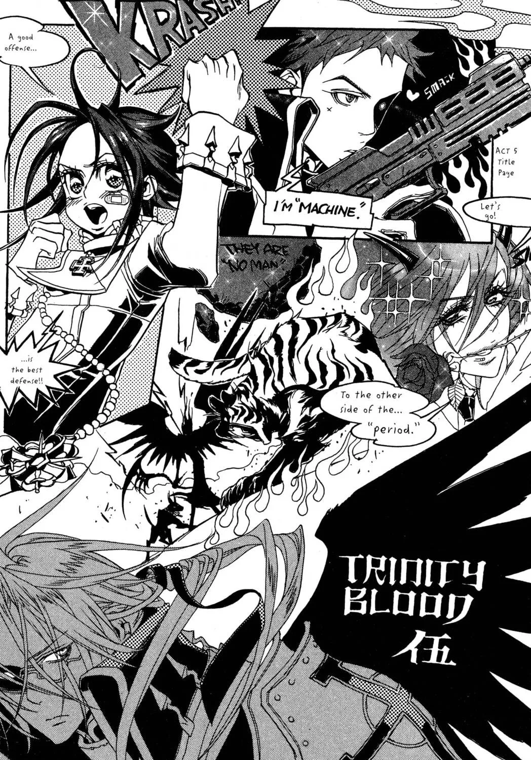 Read Trinity Blood chapter 6 image 4 on Lezhin