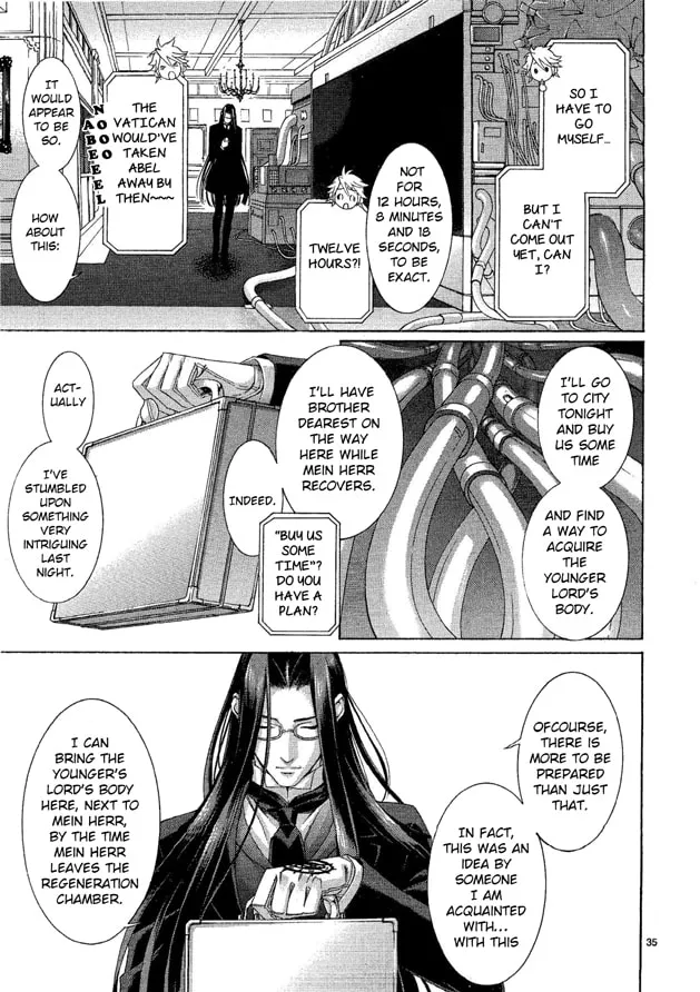 Read Trinity Blood chapter 61 image 34 on Lezhin