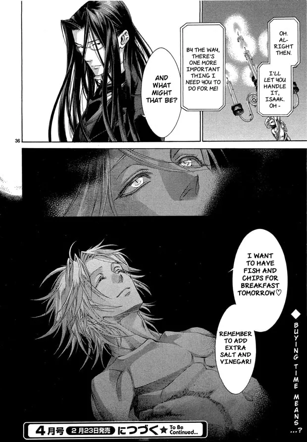Read Trinity Blood chapter 61 image 35 on Lezhin