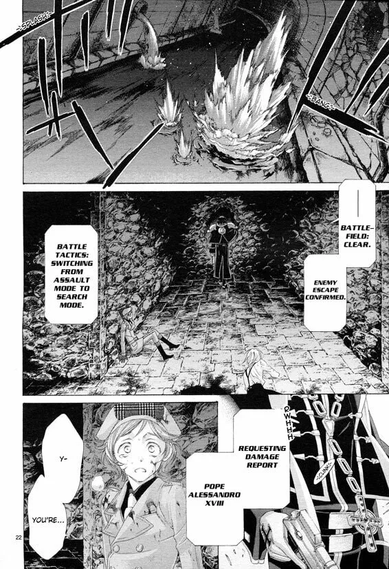 Read Trinity Blood chapter 64 image 21 on Lezhin