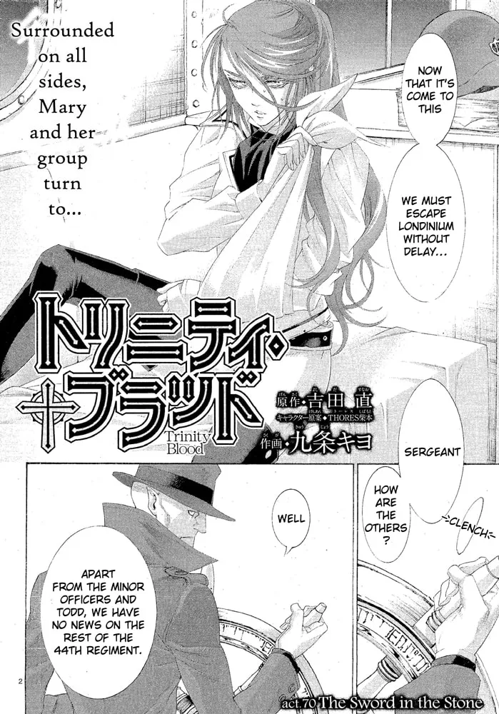 Read Trinity Blood chapter 70 image 4 on Lezhin