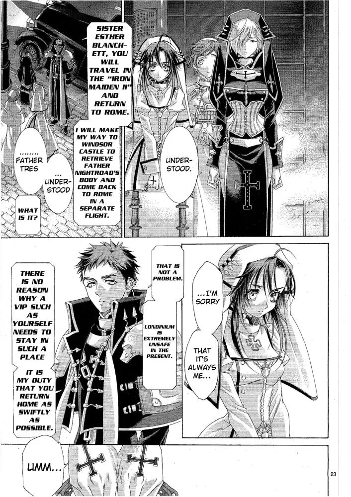 Read Trinity Blood chapter 71 image 24 on Lezhin