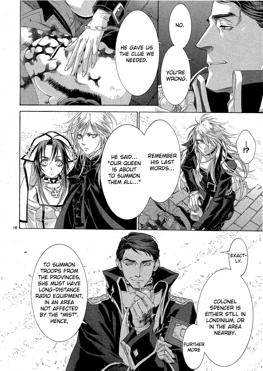 Read Trinity Blood chapter 73 image 17 on Lezhin