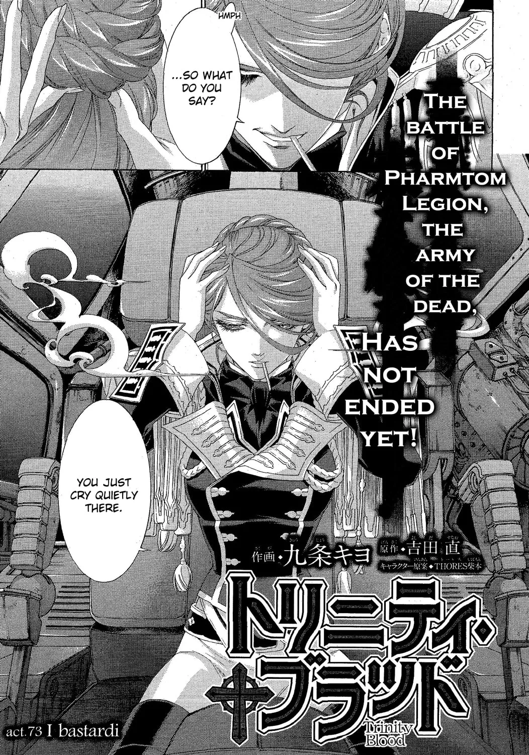 Read Trinity Blood chapter 73 image 2 on Lezhin
