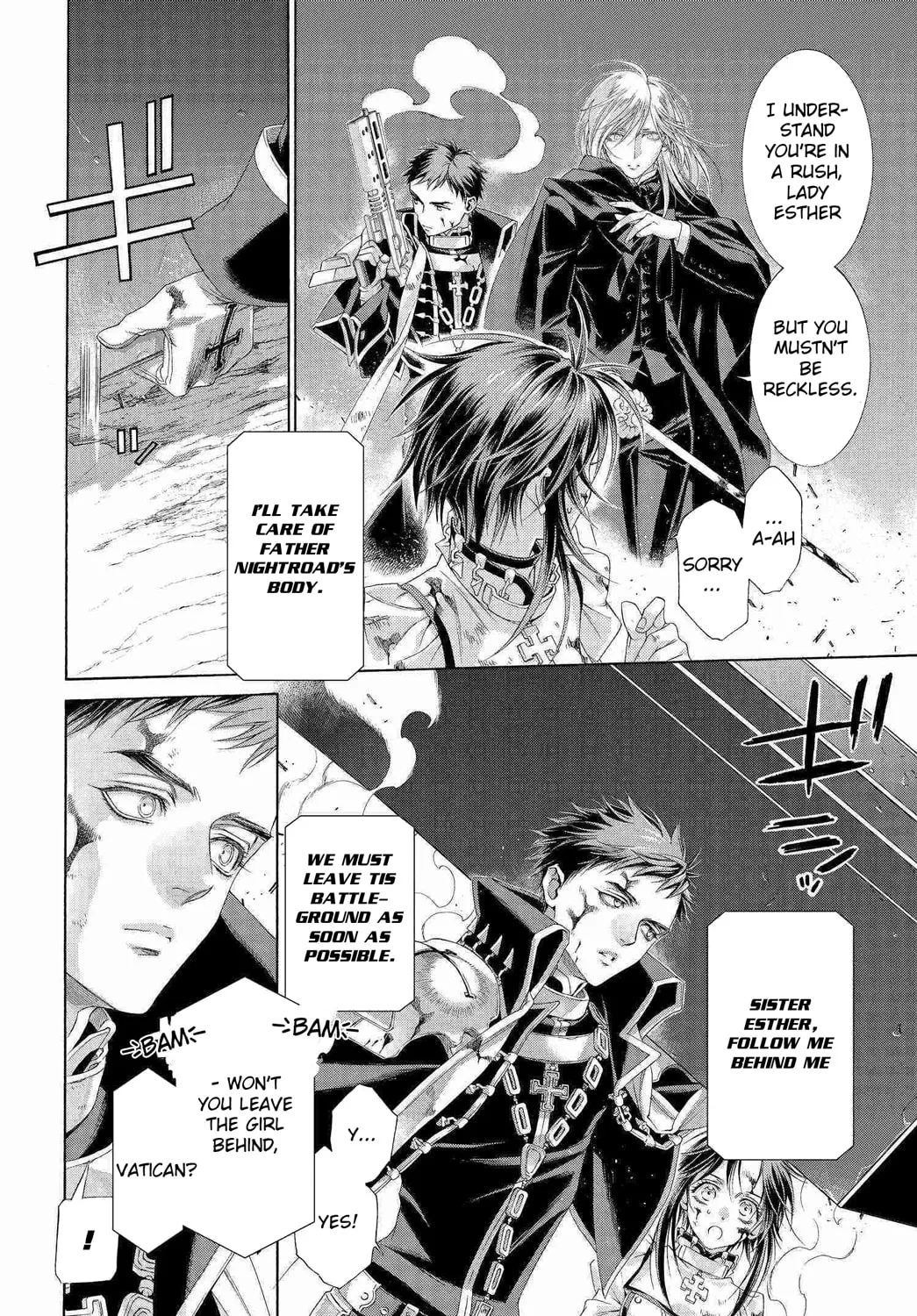 Read Trinity Blood chapter 76 image 22 on Lezhin
