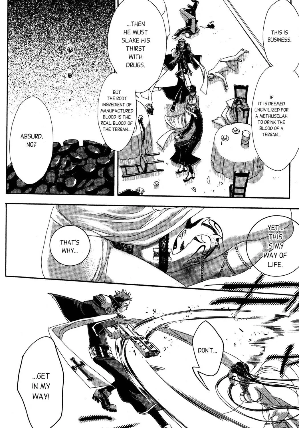 Read Trinity Blood chapter 8 image 38 on Lezhin