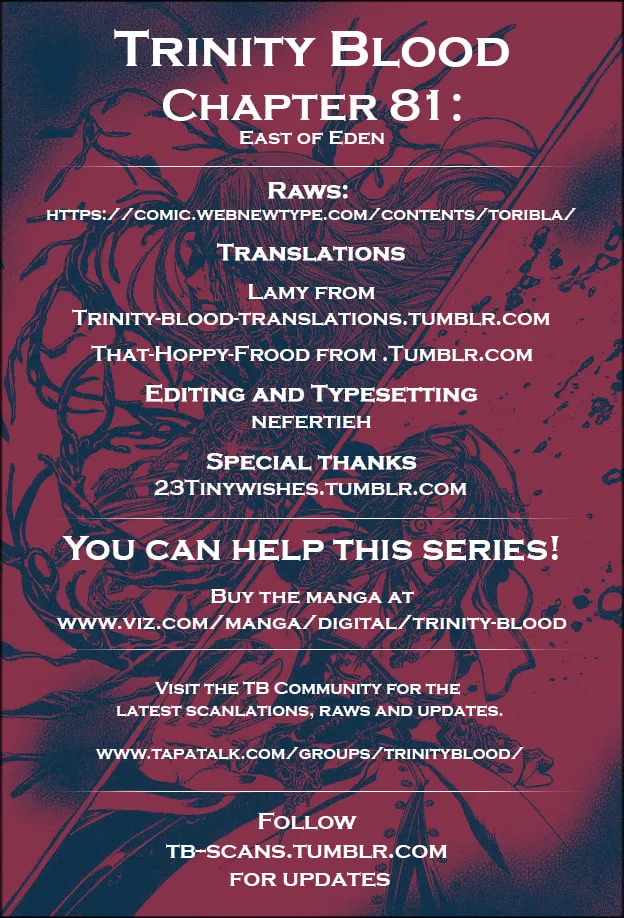 Read Trinity Blood chapter 81 image 54 on Lezhin