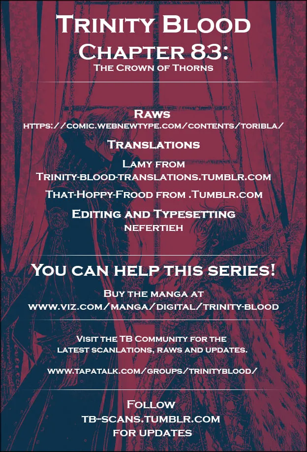Read Trinity Blood chapter 83 image 68 on Lezhin