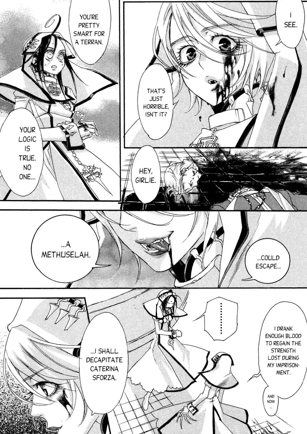 Read Trinity Blood chapter 9 image 52 on Lezhin