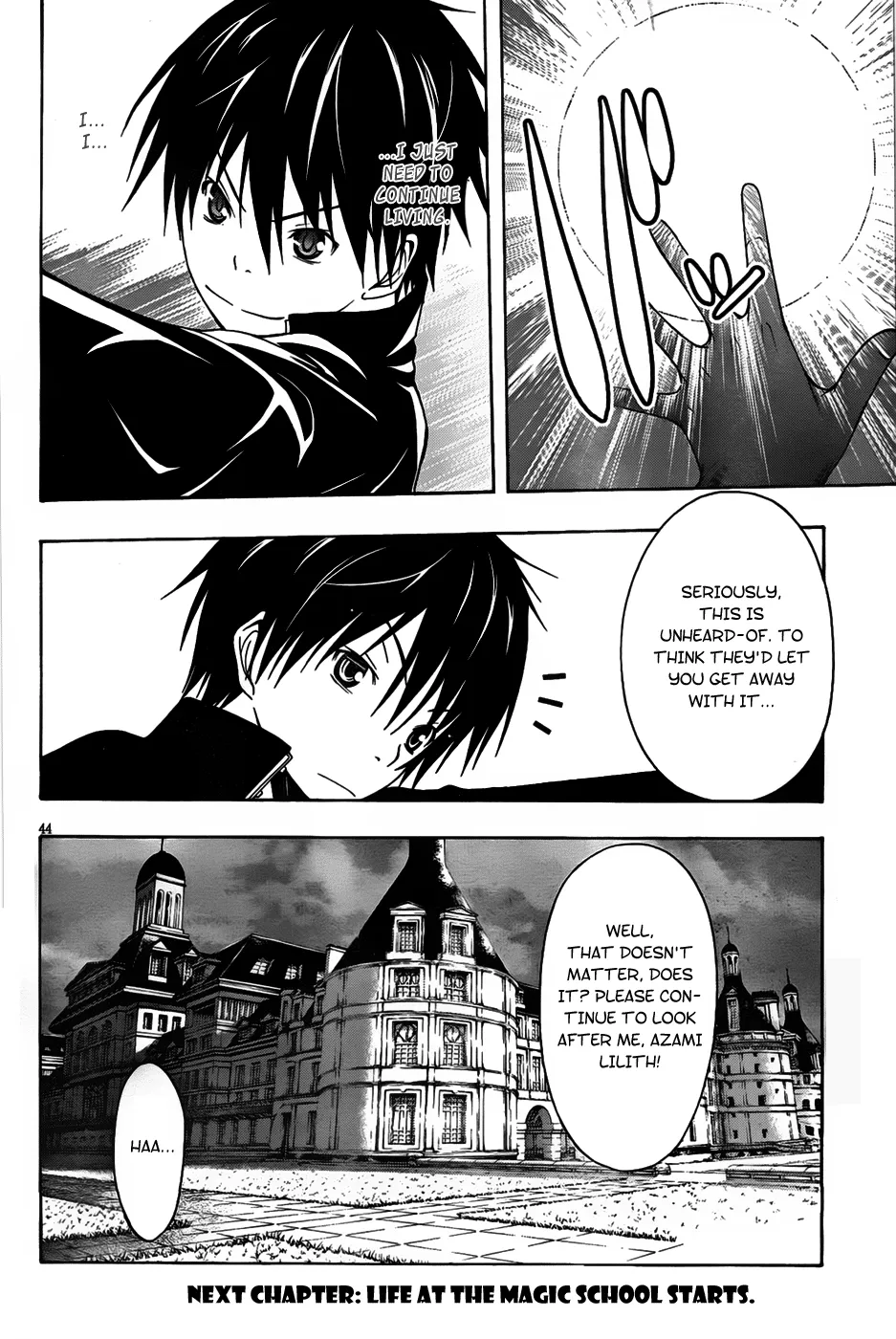 Read Trinity Seven: 7-Nin No Mahoutsukai chapter 0 image 49 on Lezhin