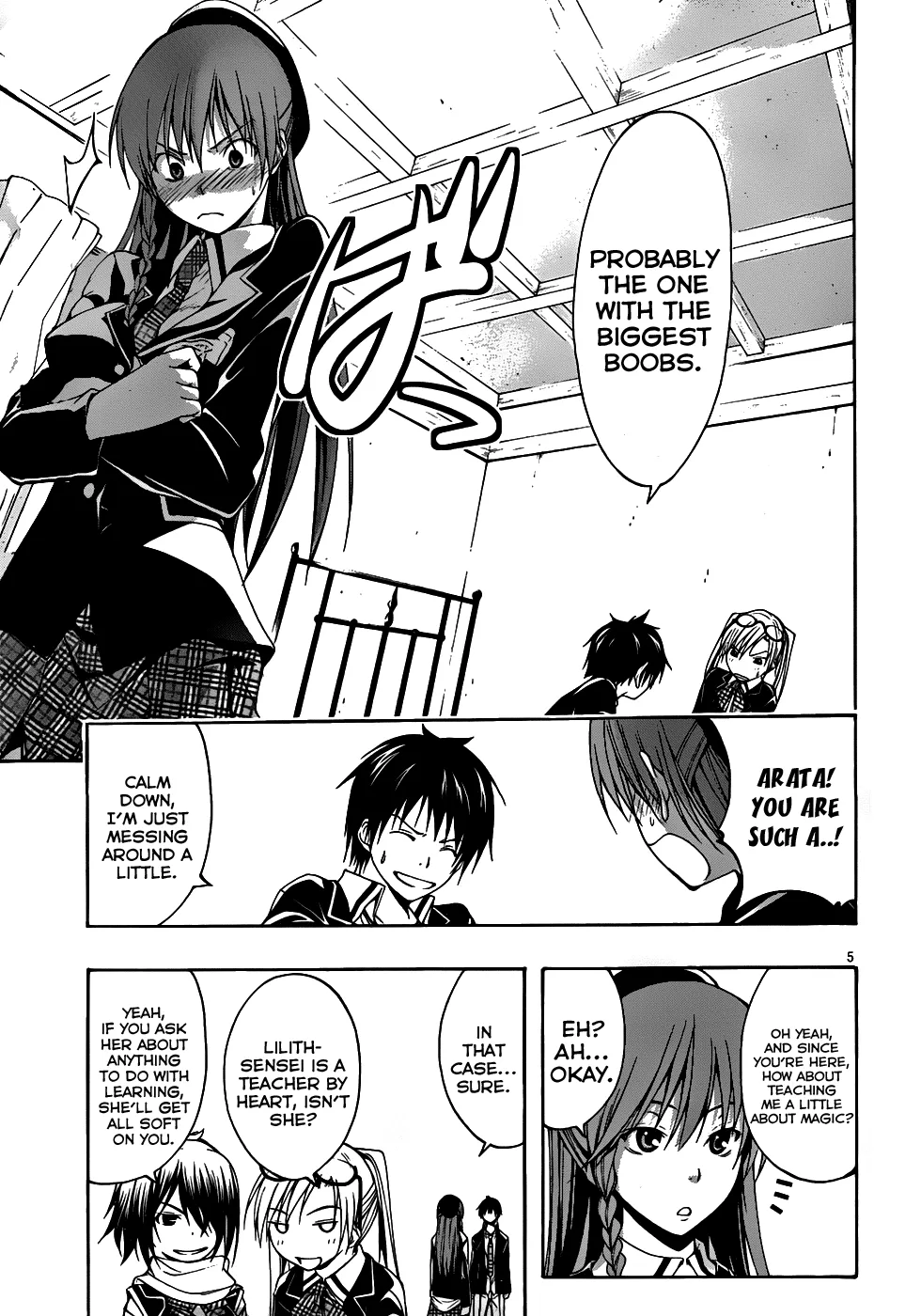 Read Trinity Seven: 7-Nin No Mahoutsukai chapter 1.98 image 5 on Lezhin