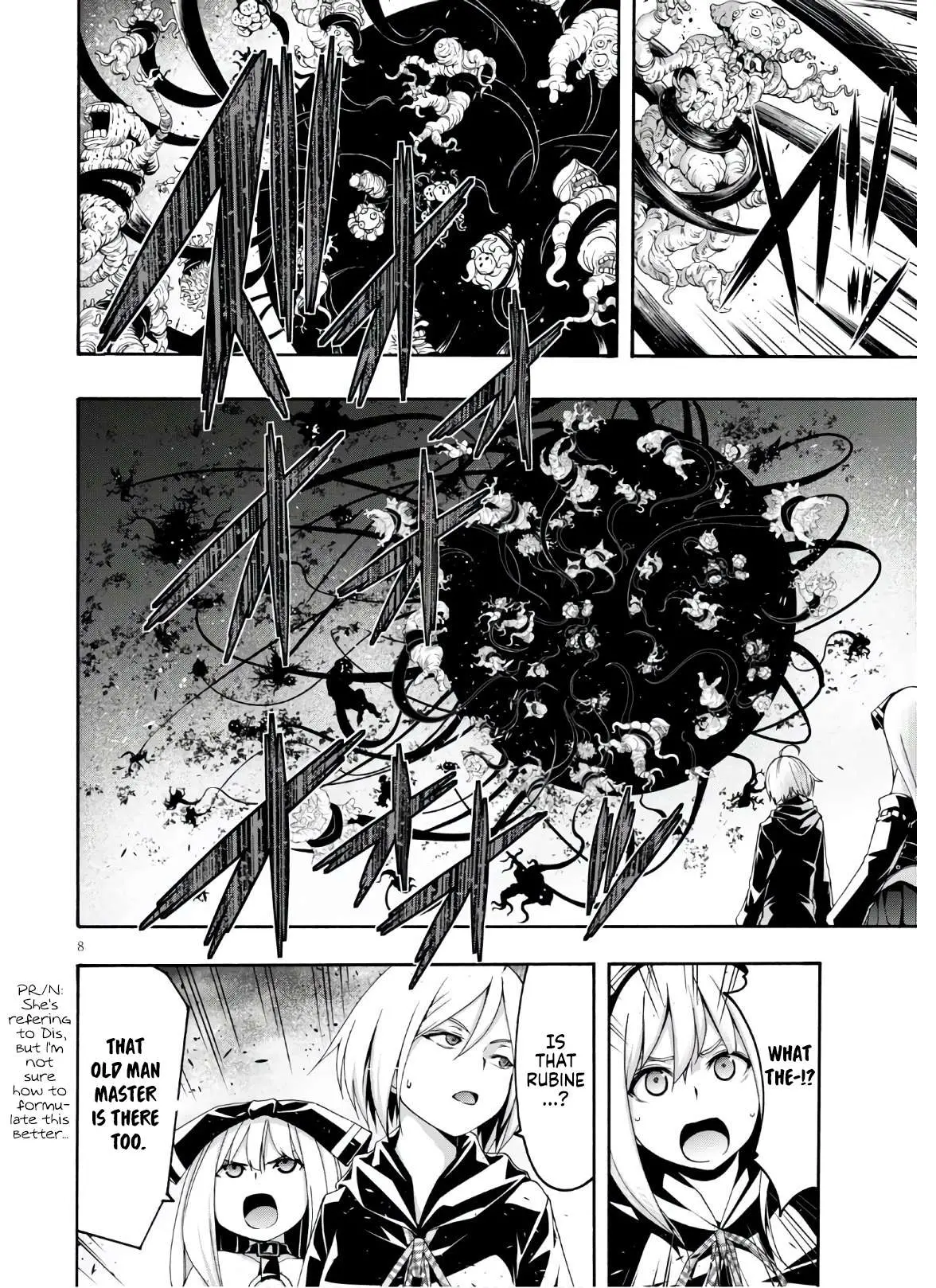 Read Trinity Seven: 7-Nin No Mahoutsukai chapter 116 image 8 on Lezhin