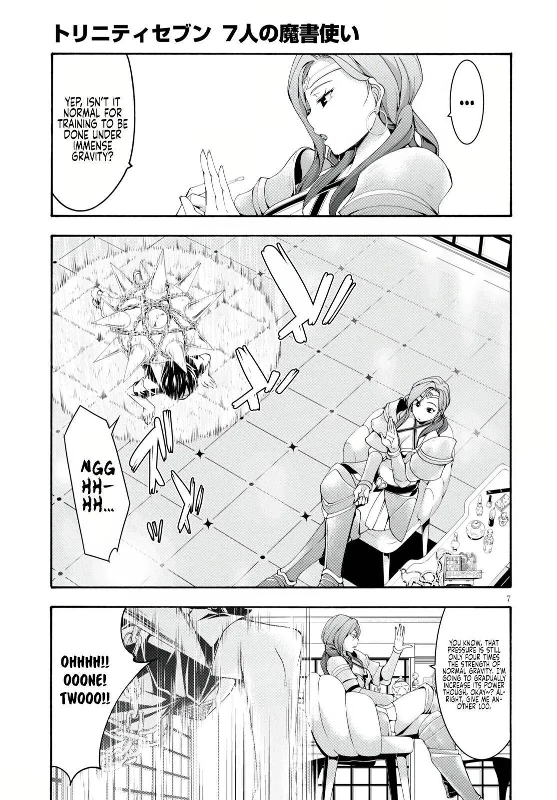Trinity Seven: 7-Nin No Mahoutsukai Chapter 127 page 8 - 