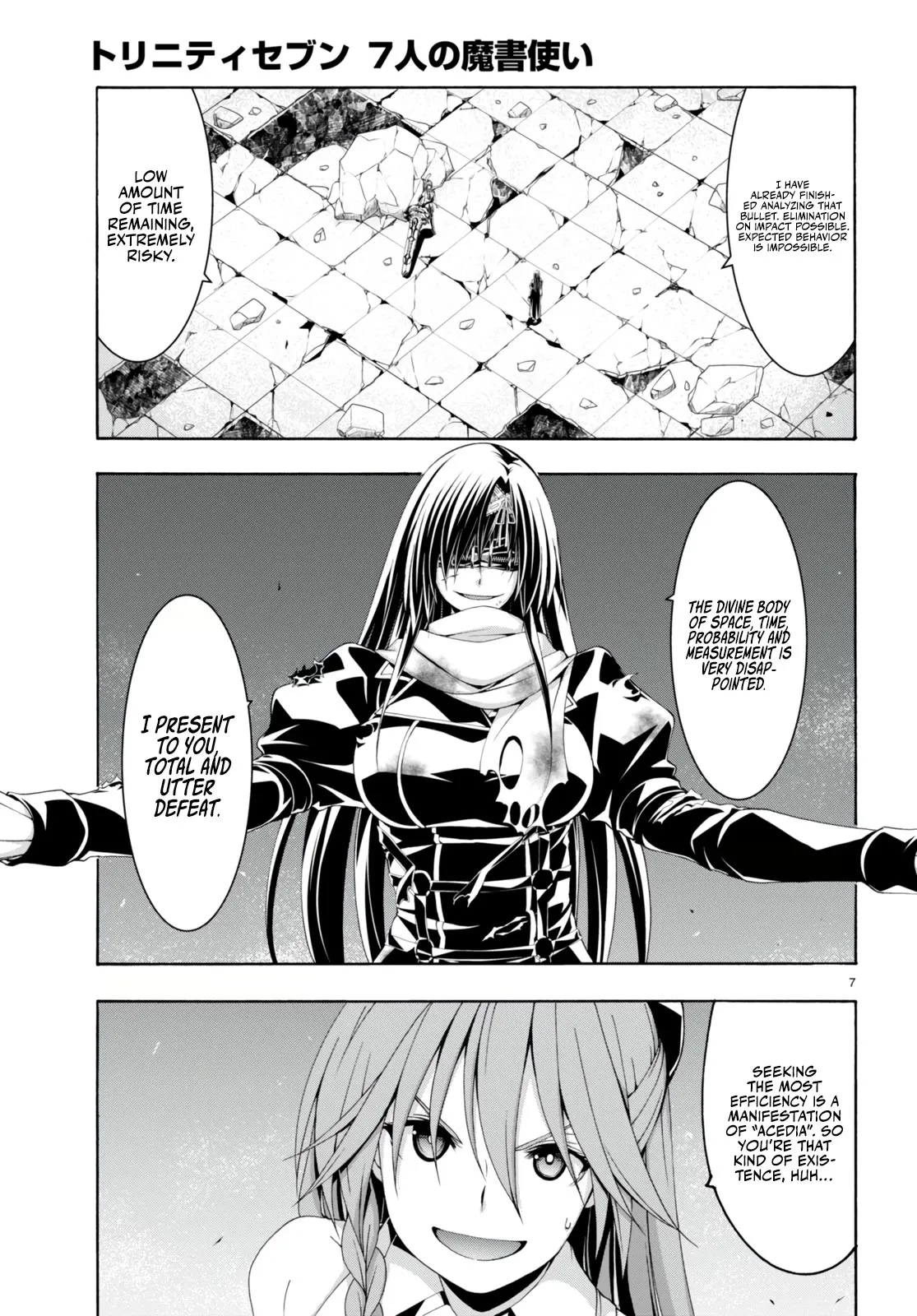Read Trinity Seven: 7-Nin No Mahoutsukai chapter 136 image 7 on Lezhin