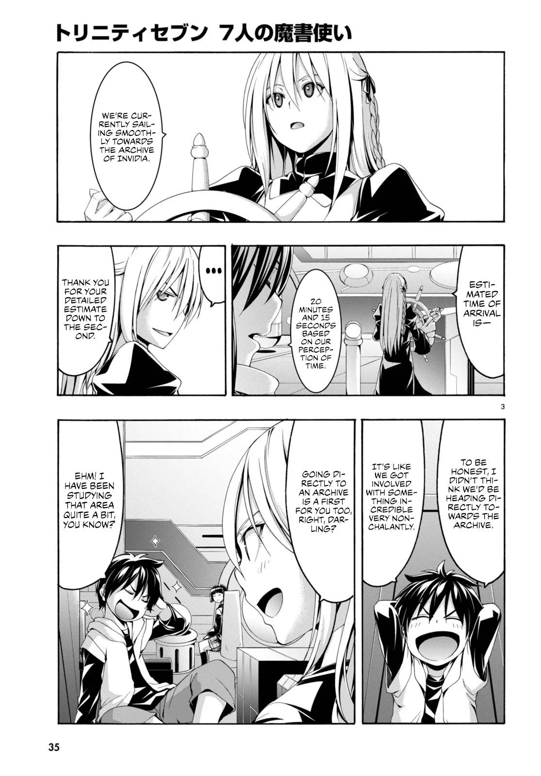 Read Trinity Seven: 7-Nin No Mahoutsukai chapter 140 image 3 on Lezhin